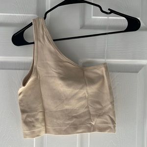 One Shoulder Workout Top 💛